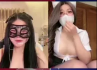 Màn tương tác show bím tại MMlive của bé Ngọc và bé Min đây